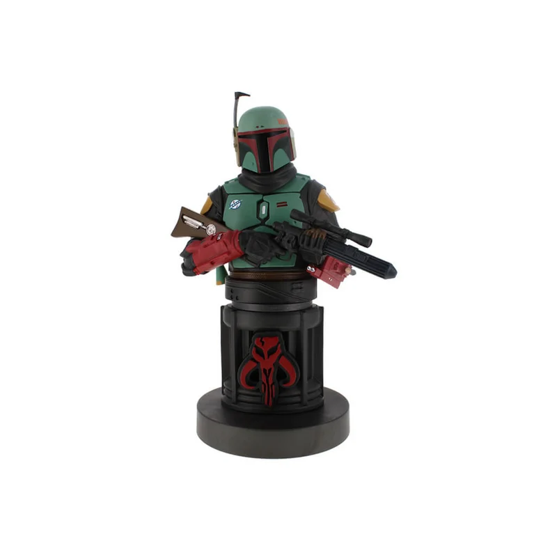 Exquisite Gaming - The Mandalorian: Boba Fett Mandalorian Cable Guy support de contrôleur et téléphone