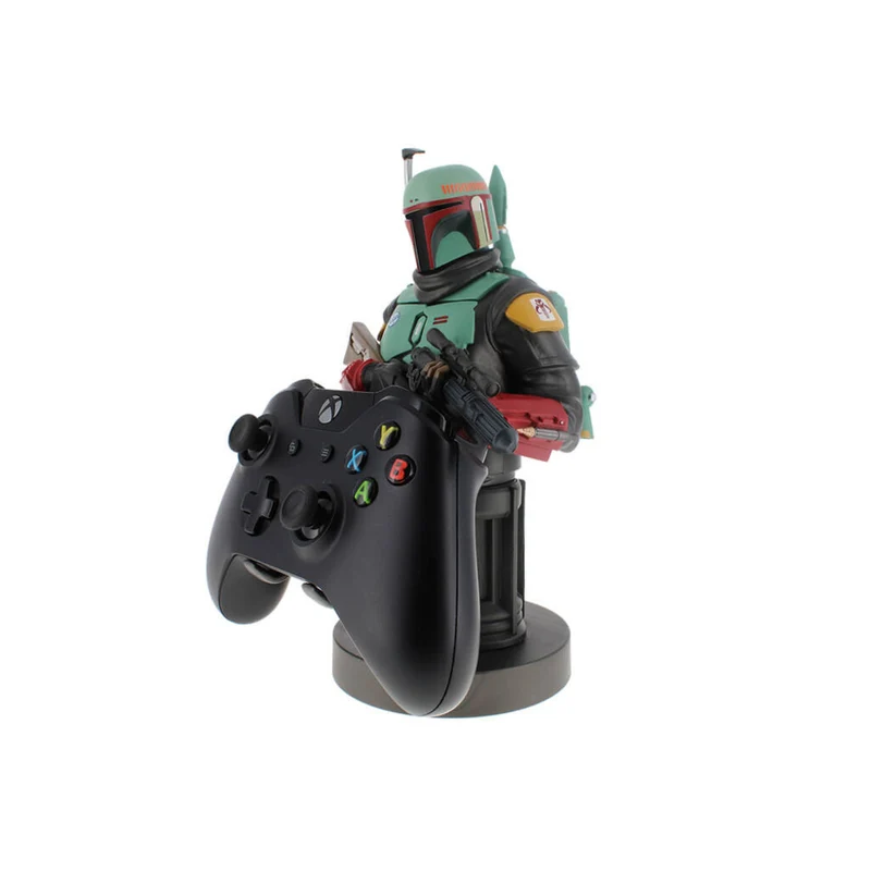Exquisite Gaming - The Mandalorian: Boba Fett Mandalorian Cable Guy support de contrôleur et téléphone