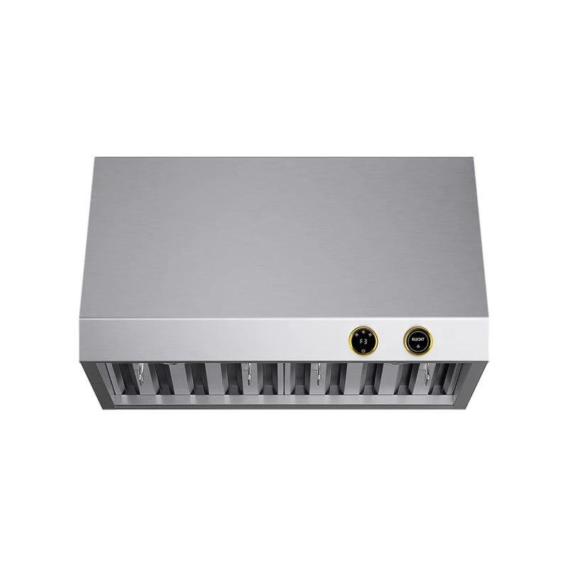 KUCHT KRH300-GL 30 po Hotte sous armoire - avec commandes numériques - 900 CFM - Acier inoxydable/Or