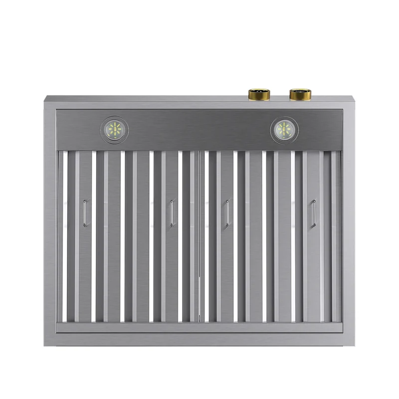 KUCHT KRH300-GL 30 po Hotte sous armoire - avec commandes numériques - 900 CFM - Acier inoxydable/Or