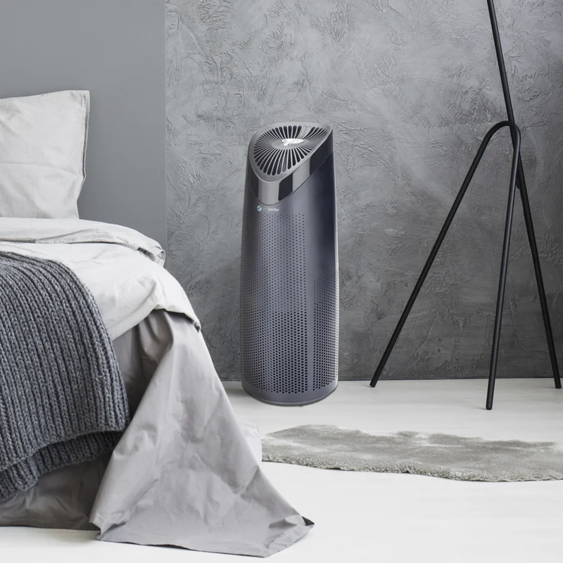 GermGuardian AC4625 22" 4-in-1 Tower Air Purifier with 360-Degree HEPA