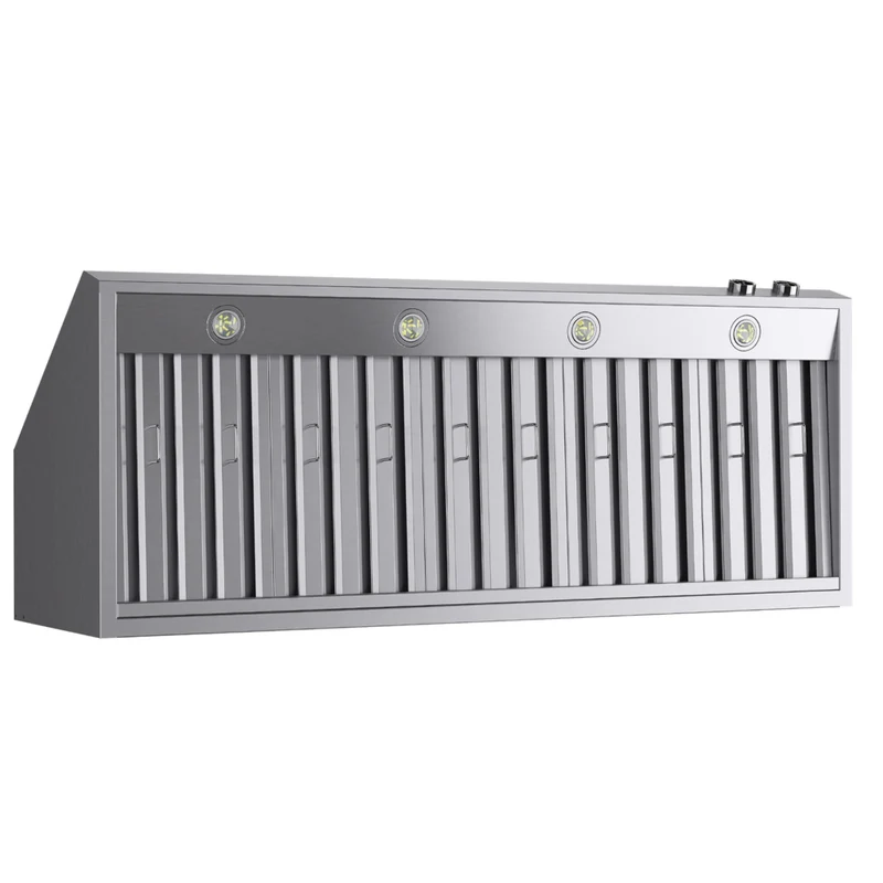 KUCHT KRH600-SS 60" 1200 CFM Under‑Cabinet Range Hood with Digital Controls - Stainless Steel