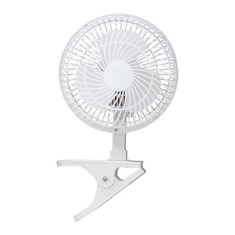 Ecohouzng Adjustable Personal Fan with Flexible Clip – 6"