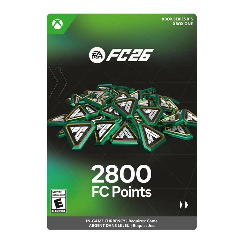 EA Sports FC 26 - 2 800 points FC pour Xbox Series X [Téléchargement numérique]