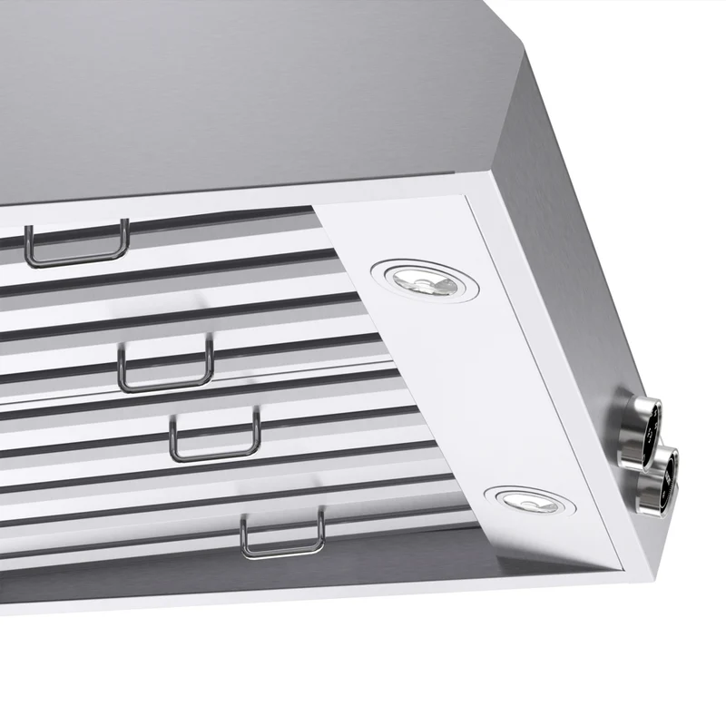KUCHT KRH300-SS 30 po Hotte sous armoire - avec commandes numériques - 900 CFM - Acier inoxydable