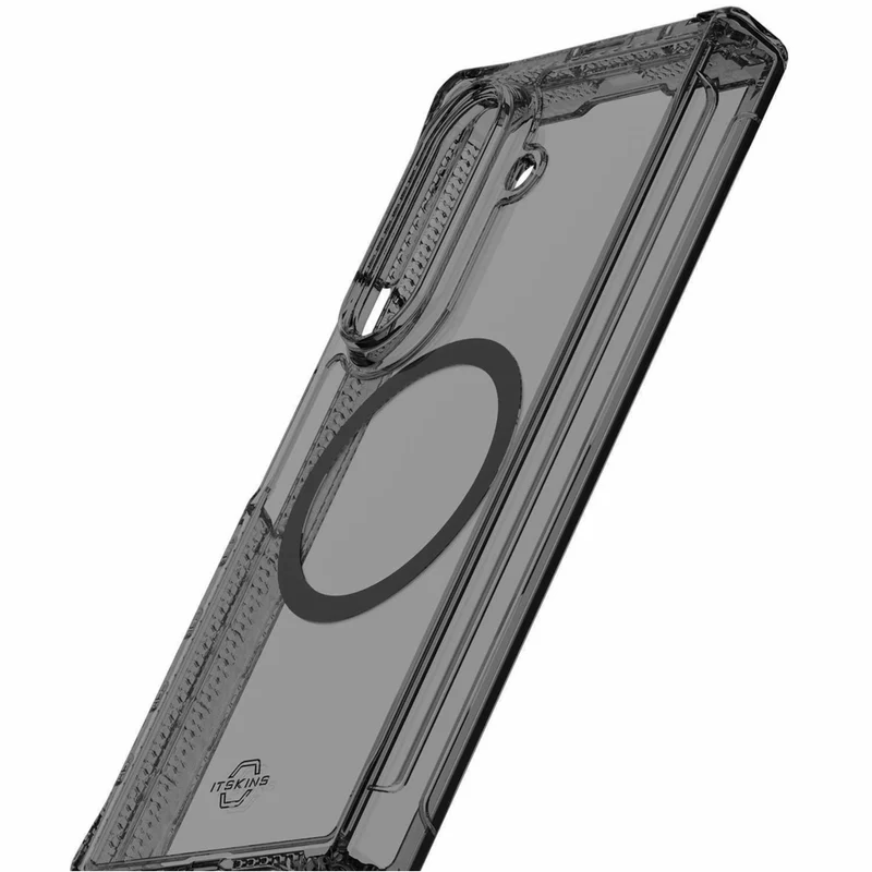 ITSKINS Hybrid_R Case Hinge with MagSafe Galaxy Z Fold 7 - Smoke/Transparent