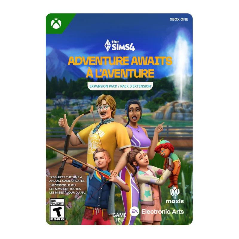 The Sims 4: Adventure Awaits for Xbox One [Digital Download]