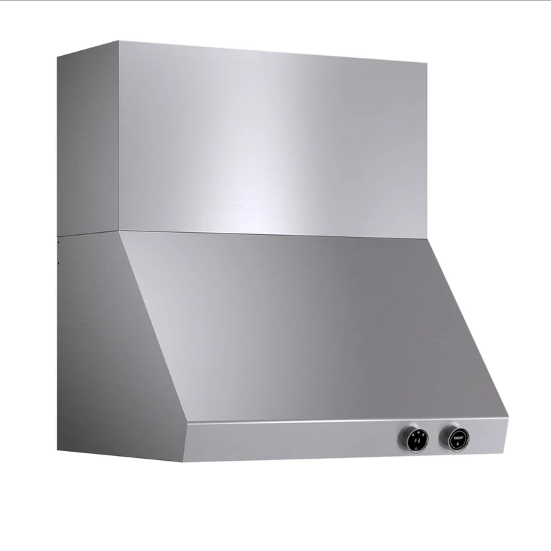 KUCHT KRH300-SS-C 30" 900 CFM Wall Mounted Range Hood with Digital Controls - Stainless Steel
