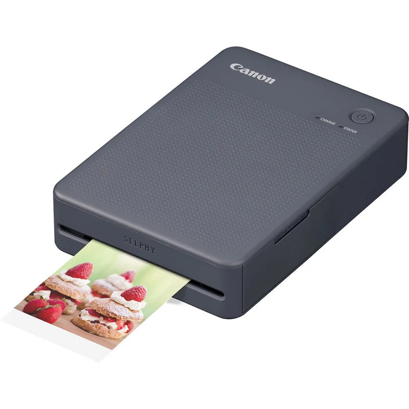 Canon - Imprimante photo compacte Canon SELPHY QX20 - gris foncé