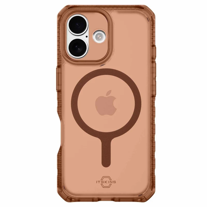 Itskins - Étui Hybrid_R Vapor MagSafe pour iPhone 17 - Moka