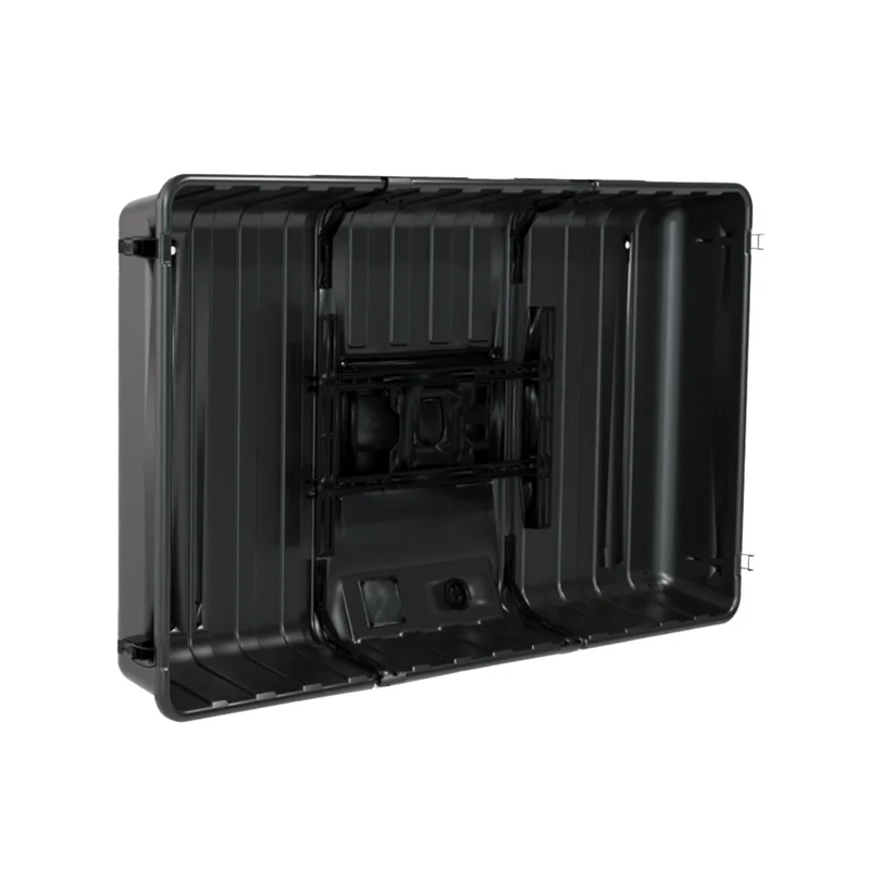 Storm Shell Outdoor Hard Shell TV Cover with a TV Wall Mount Bracket - 56"H x 65"W
