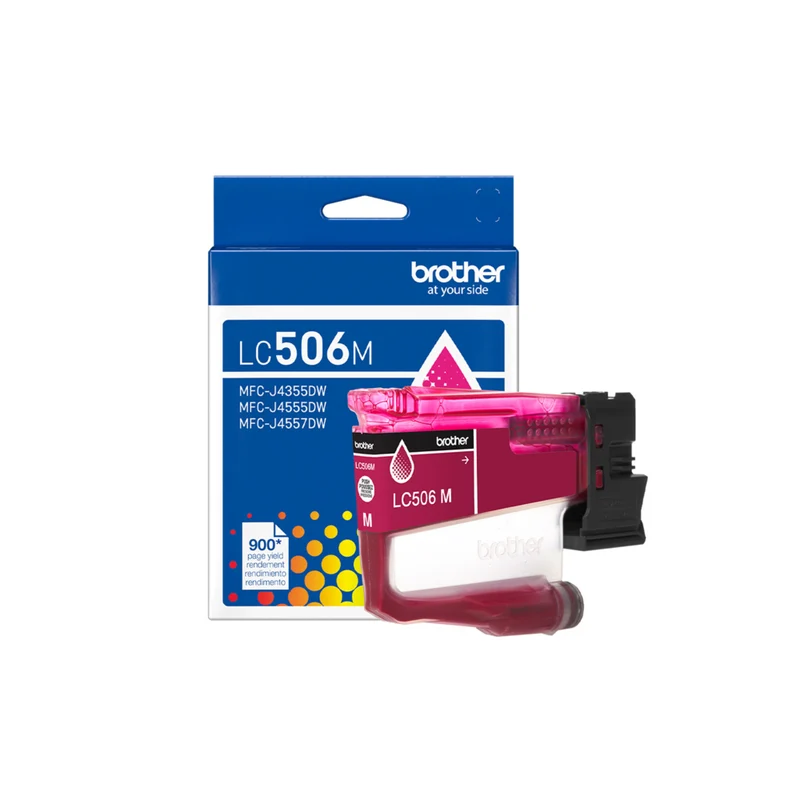 Brother Genuine LC506MS Ink Cartridge - Standard Yield - Magenta