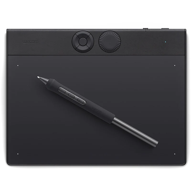 Wacom - Intuos Pro Petite tablette graphique graphique professionnelle Bluetooth 2025 - noir