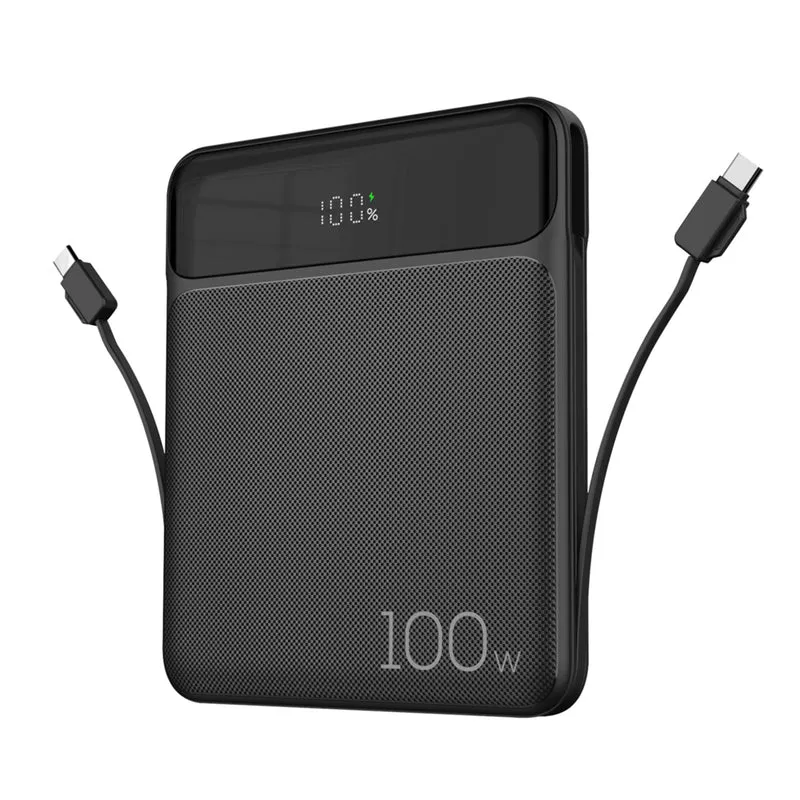 Kopplen Open Box 20000mAh 100W PD Power Bank with 2 USB-C Cables