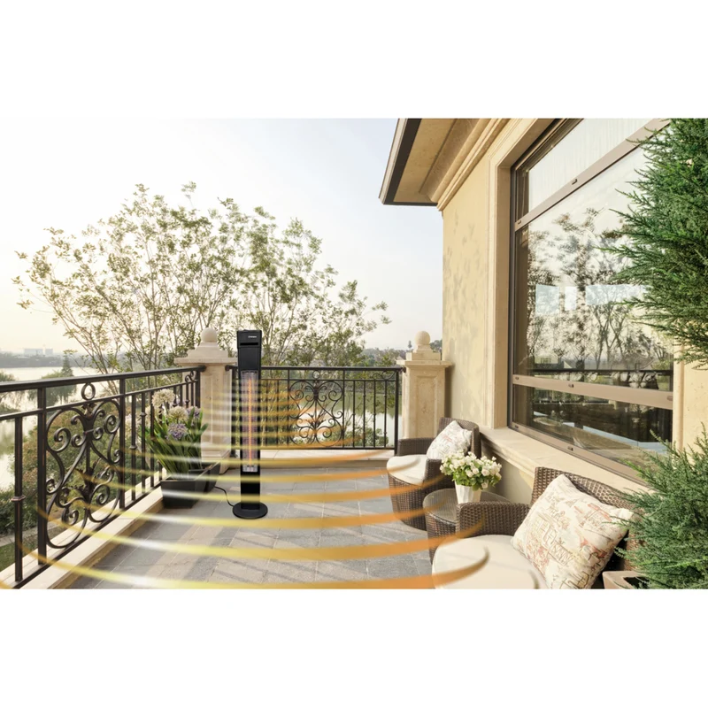 Westinghouse 1500-Watt Freestanding Infrared Patio Heater - Black