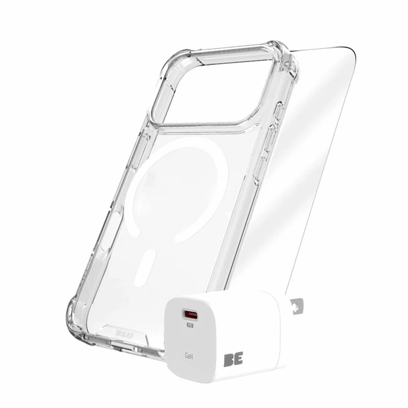Blu Element - Kit de Protection Totale MagSafe pour iPhone 17 Pro