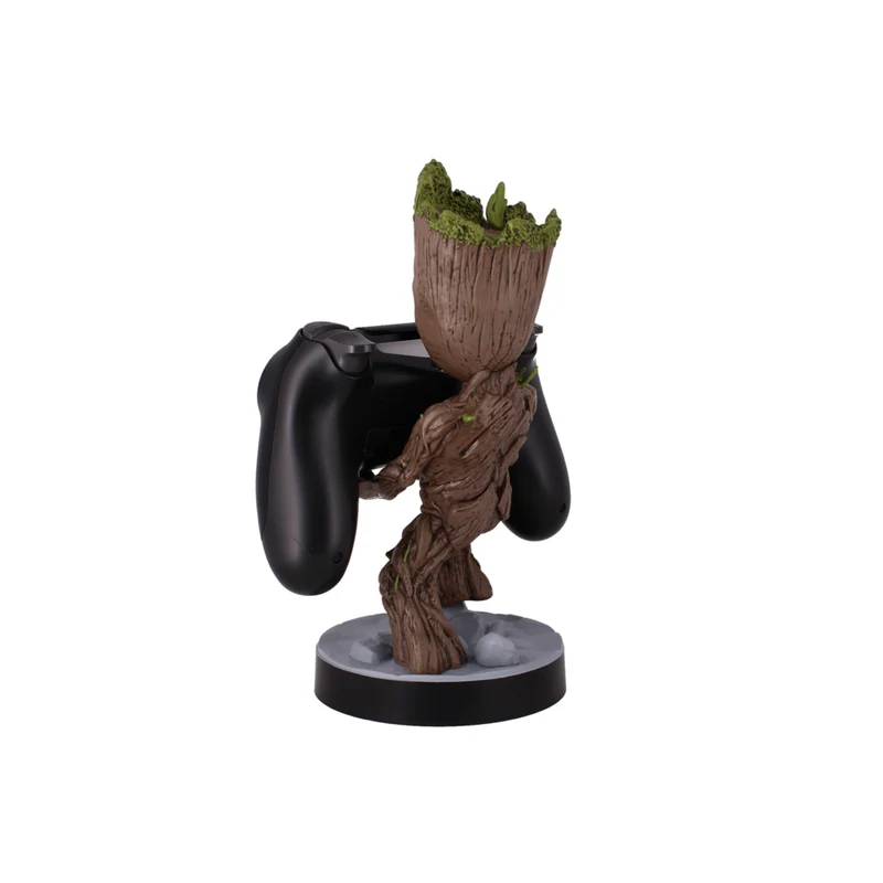 Exquisite Gaming - Guardians of the Galaxy: Toddler Groot Cable Guy support de contrôleur et téléphone