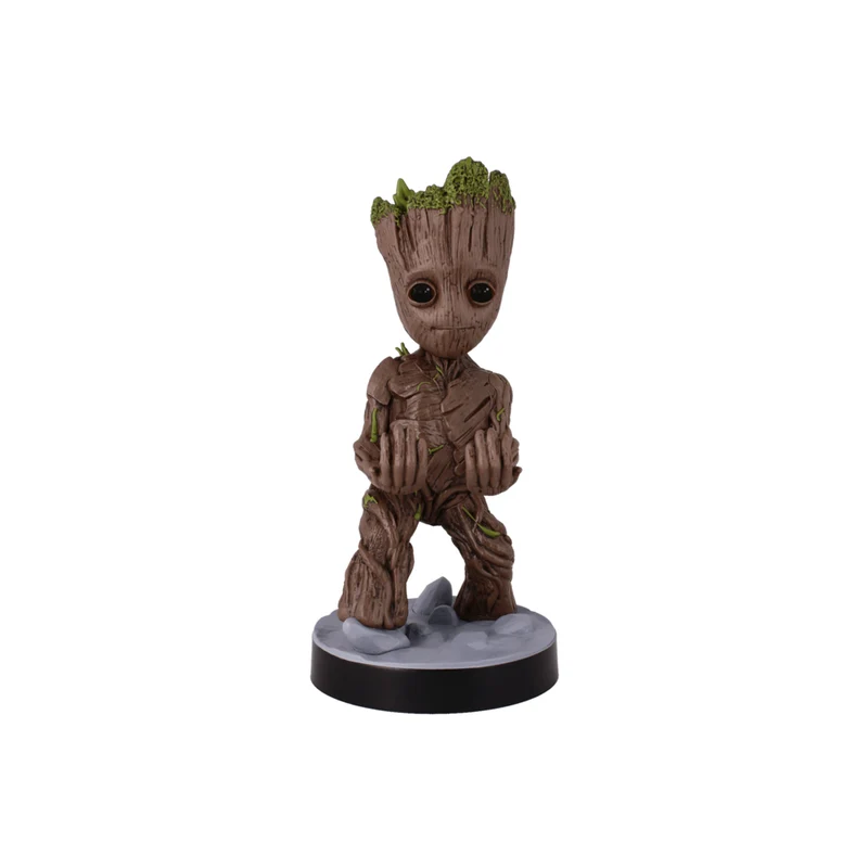 Exquisite Gaming Guardians of the Galaxy: Toddler Groot Cable Guy Controller Holder & Phone Stand