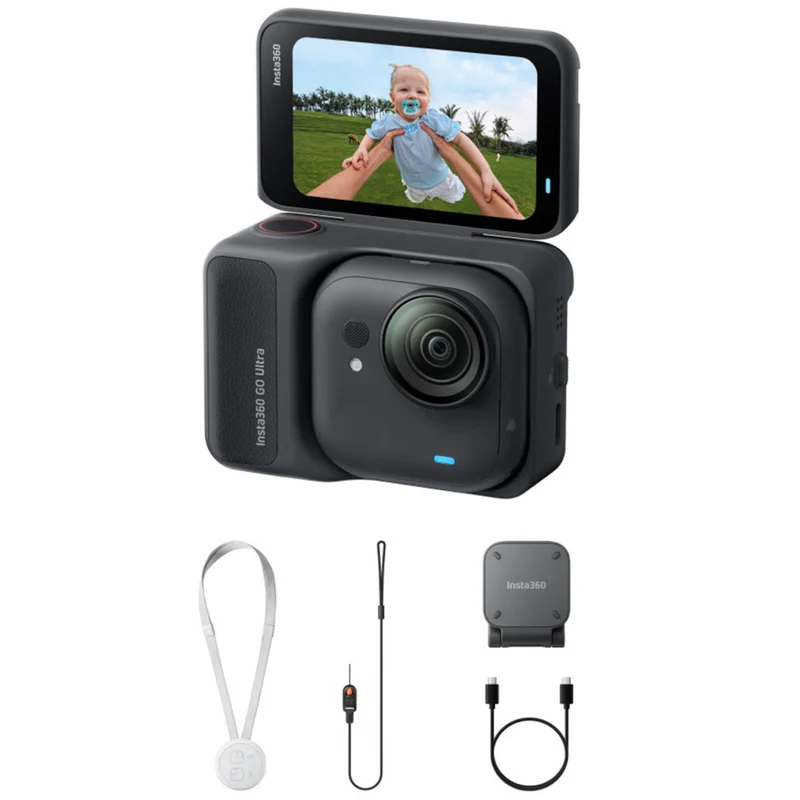 Insta360 GO Ultra Camera Standard Bundle - Black