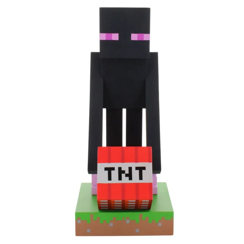 Exquisite Gaming Minecraft: Enderman Cable Guy Controller Holder & Phone Stand