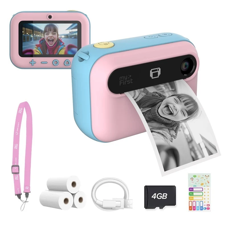 myFirst - New Camera Insta 20 Appareil photo numérique instantané pour enfants - Cotton Candy