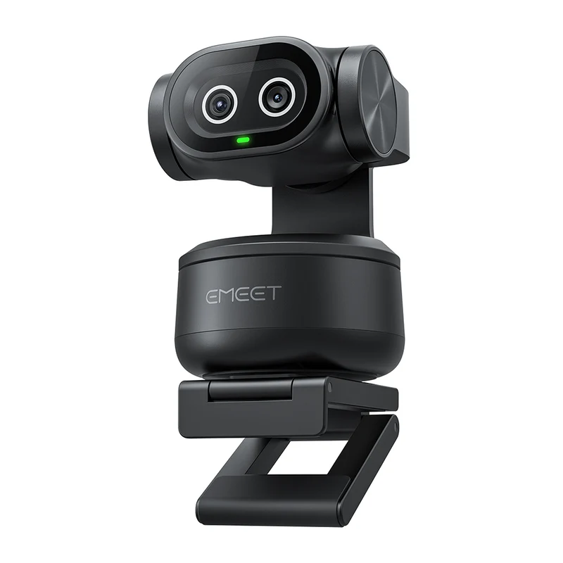 EMEET PIXY 4K AI Dual-Lens PTZ Webcam with Gesture Control