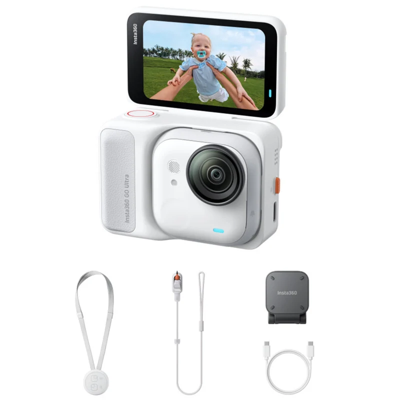 Insta360 GO Ultra Camera Standard Bundle - White