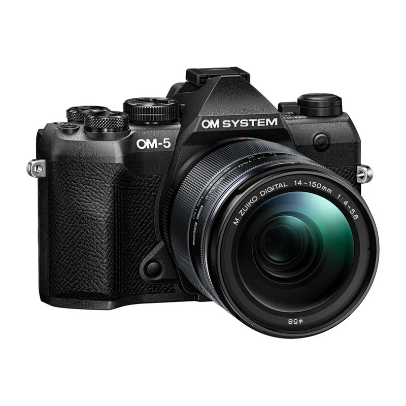 OM SYSTEM OM-5 Mark II Mirrorless Camera with 12-45mm f/4 Lens - Silver