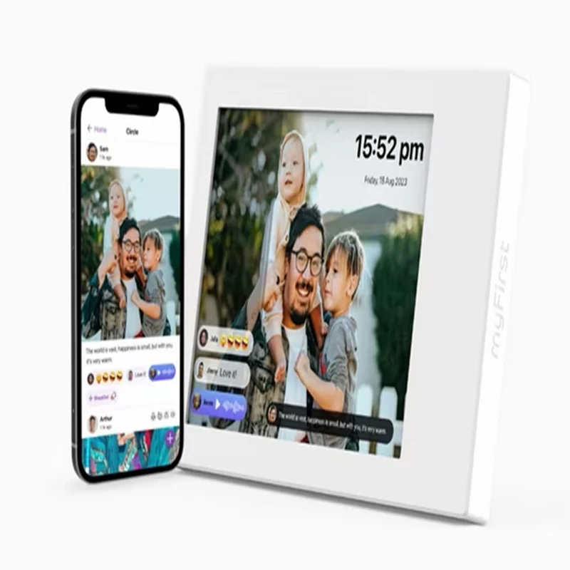 myFirst Frame Doodle 9" Digital Photo Frame - 32 GB