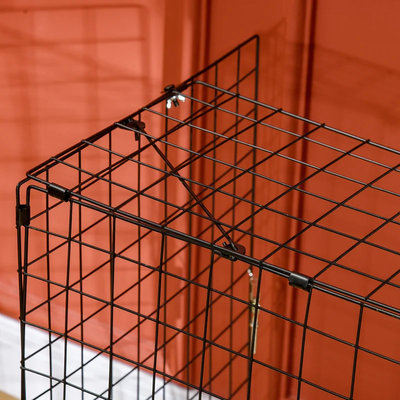 HOMCOM - Pare-étincelles de foyer extensible en acier avec écran de protection, noir