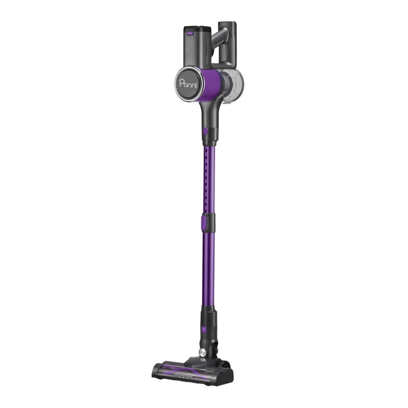 Panni - Aspirateur balai autonome sans fil 5 en 1 S1 MAX Pet avec tête motrice et accessoires de nettoyage - Violet