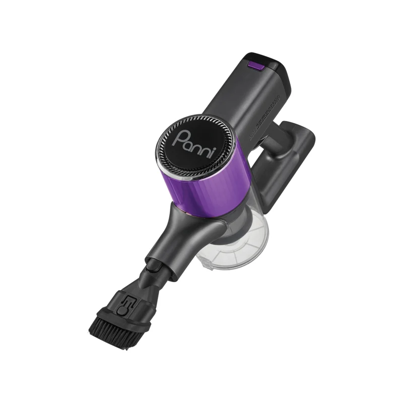 Panni - Aspirateur balai autonome sans fil 5 en 1 S1 MAX Pet avec tête motrice et accessoires de nettoyage - Violet
