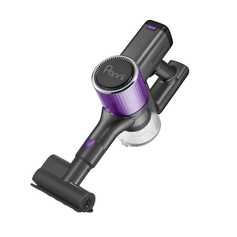 Panni - Aspirateur balai autonome sans fil 5 en 1 S1 MAX Pet avec tête motrice et accessoires de nettoyage - Violet