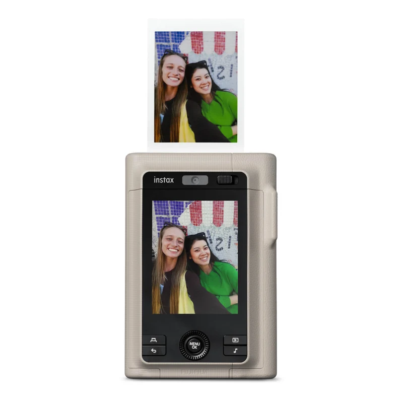 INSTAX MINI - LiPlay+ Appareil photo instantané hybride & imprimante smartphone - Beige sable
