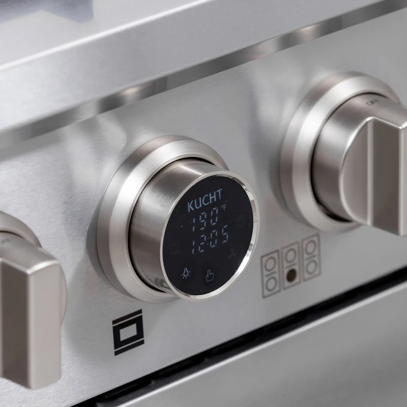 Kucht - 36 po Série KXP Cuisinière double énergie Propane - Acier inoxydable