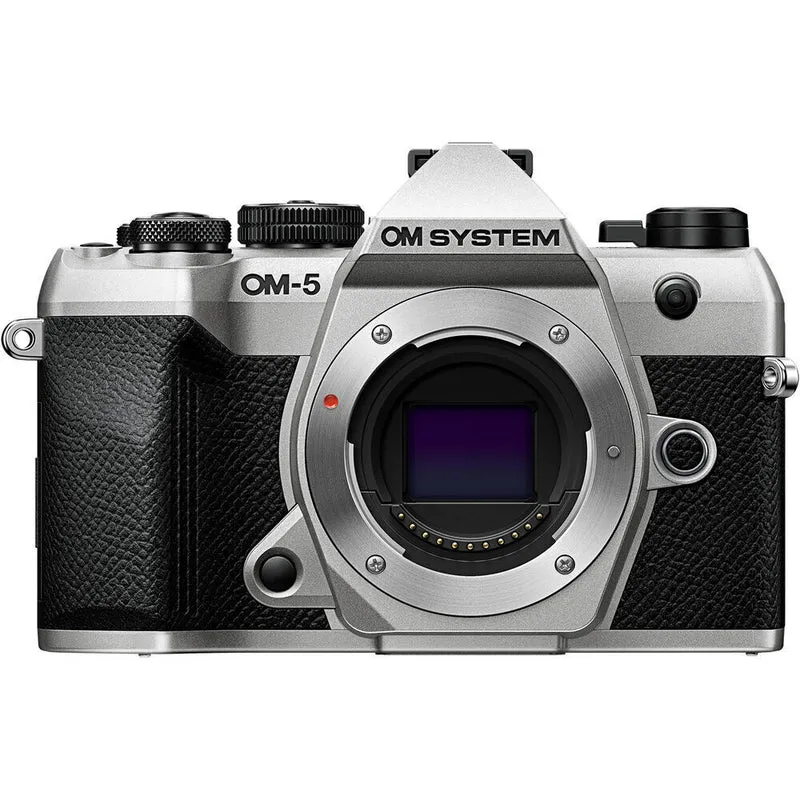 OM SYSTEM - Boîtier d'appareil photo sans miroir OM-5 Mark II - Argent