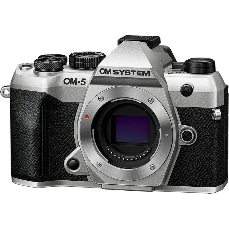 OM SYSTEM - Boîtier d'appareil photo sans miroir OM-5 Mark II - Argent