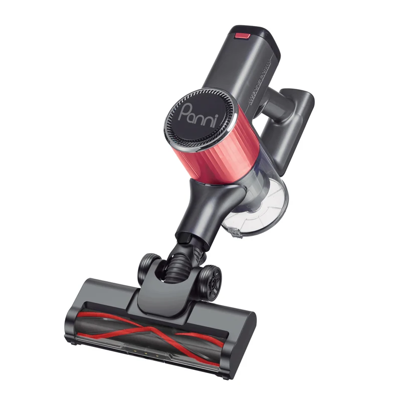 Panni - Aspirateur balai autonome sans fil 4 en 1 S1 MAX avec outil de nettoyage multi-surfaces - Rouge