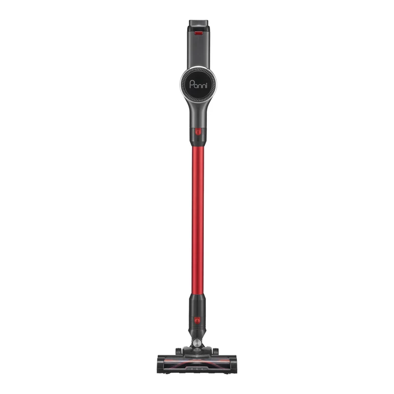 Panni S1 MAX 4-in-1 Cordless Self Standing Stick Vacuum with Multi Surface Cleaning Tool - Red