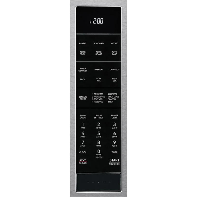 Sharp 1.5 cu. ft. 900W Stainless Steel Convection Microwave Oven - Black
