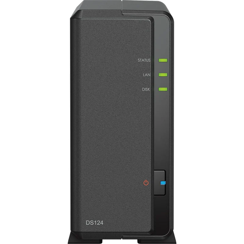 Synology - DS124 1-Bay DiskStation - Realtek RTD1619B - 1 Go RAM