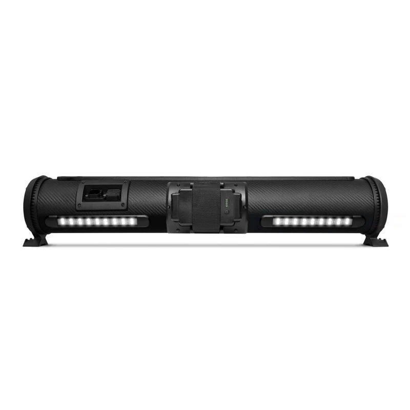 SOUNDEXTREME - Enceinte amplifiée pour sports motorisés ECOXGEAR Elite 500 W, alimentée par batterie, Bluetooth et étanche