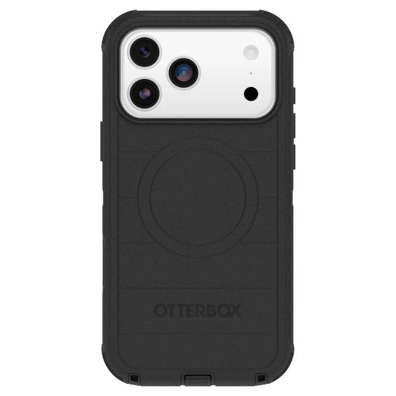 OtterBox Defender Pro Compatible with MagSafe Case with Holster for iPhone 17 Pro Max - Black