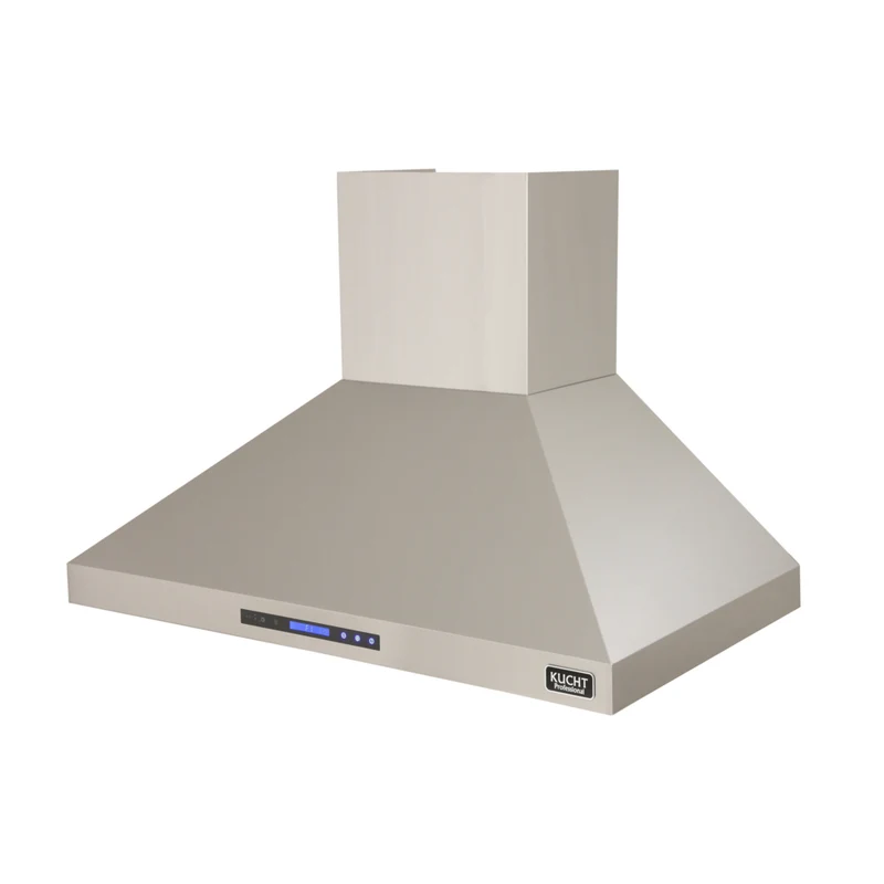 KUCHT KRH4810A 48" 1200 CFM Wall Mounted Range Hood - Stainless Steel