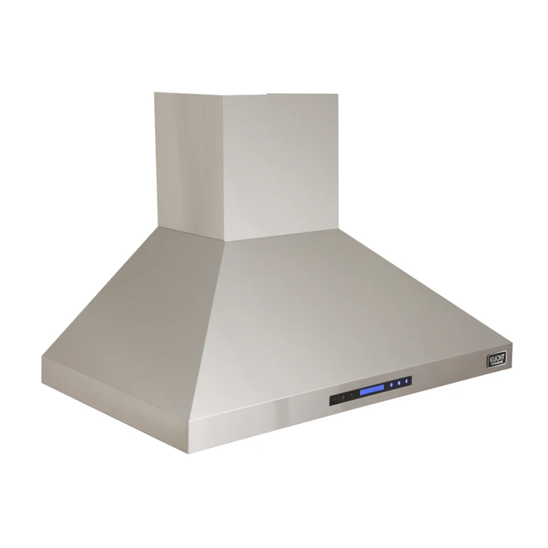 KUCHT KRH4810A 48" 1200 CFM Wall Mounted Range Hood - Stainless Steel