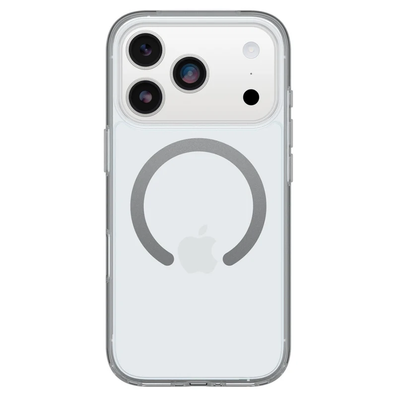 Otterbox Symmetry Clear MagSafe Case with Camera Control for iPhone 17 Pro - Clear with Blue Tint