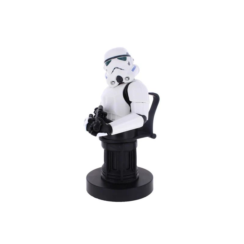 Exquisite Gaming Star Wars: Imperial Stormtrooper Cable Guy Controller Holder & Phone Stand