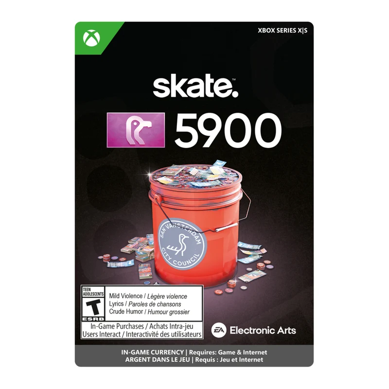 Skate : 5 900 SV Bucks pour Xbox Series X/S [Téléchargement numérique]