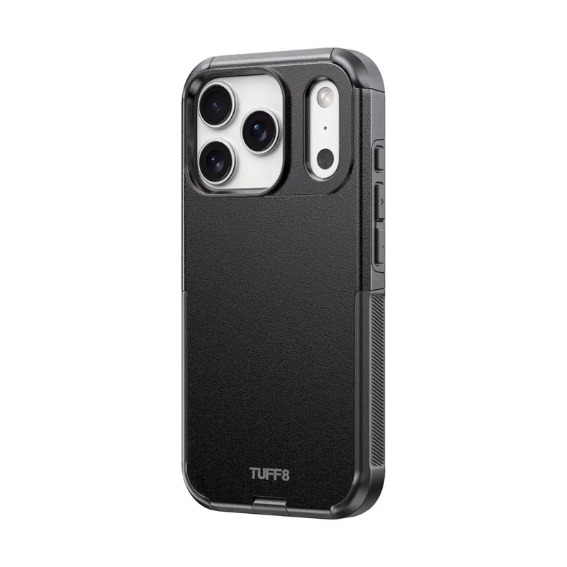 TUFF8 - Étui Impact Double Couche iPhone 17 Pro