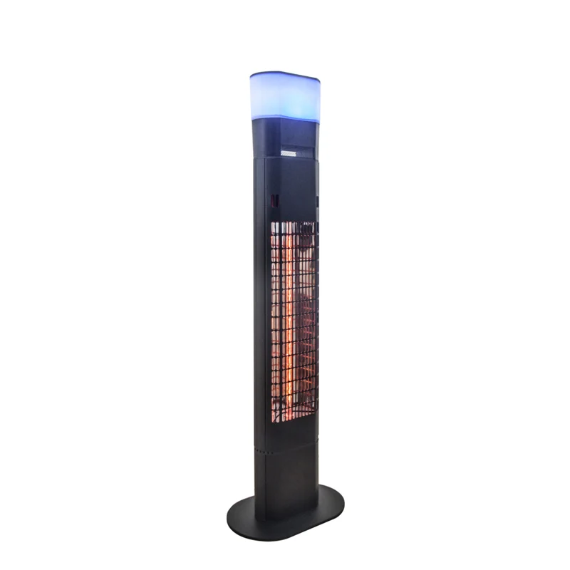 EnerG+ - 1500-Watt Freestanding Infrared Patio Heater with Colour LED and Speaker